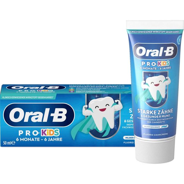 Oral-B 8700216089852 Oral-B PRO- Kids 6 MONATE-6 Jahre Kinderzahnpasta 50 Ml-image