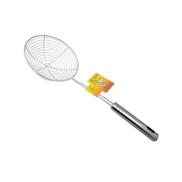 Utensili Da Cucina In Acciaio Inox Cucchiaio Scanalato In Acciaio Inox Ø 14 Cm Lavabile In Lavastoviglie-image