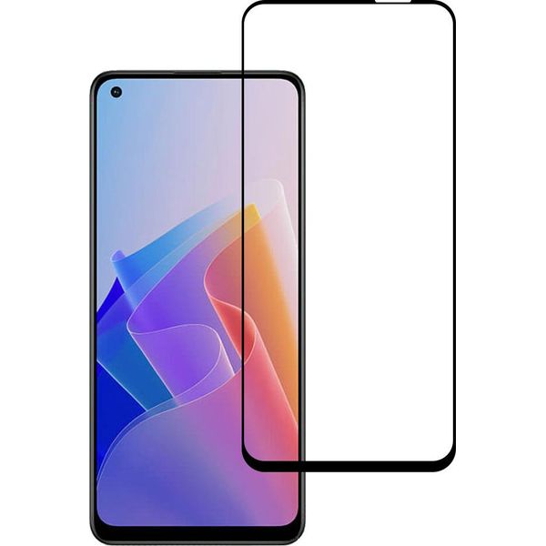Smartphonica Pellicola Protettiva Adatta Per Oppo Reno 7 Lite - Vetro Temperato A Copertura Totale - Vetro Temperato Adatto Per Oppo Reno 7 Lite-image
