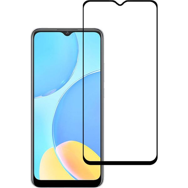 Smartphonica Pellicola Protettiva Adatta Per Oppo A15S - Vetro Temperato A Copertura Totale - Vetro Temperato Adatto Per Oppo A15S-image