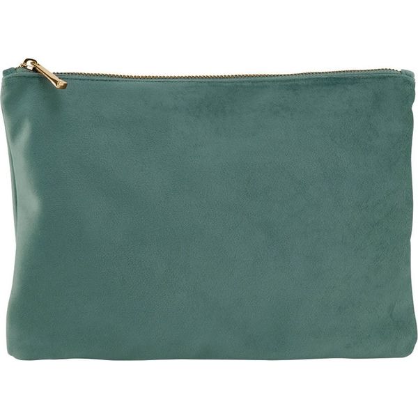 Bagbase - Borsa Per Accessori, Tinta Unita, Velluto PC6975 (S) (Verde Giada)-image