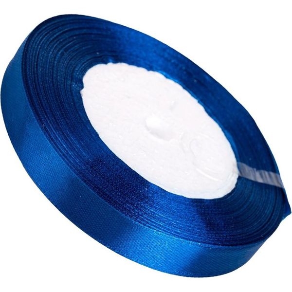 Dekolo Fiocco Di Raso Matrimonio Nastro Di Raso Regalo Nastro Fiocco Compleanno Decorazione Blu Scuro-image