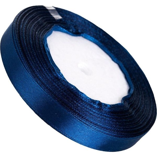 Dekolo Fiocco Di Raso Matrimonio Nastro Di Raso Regalo Nastro Fiocco Compleanno Decorazione Blu Navy-image