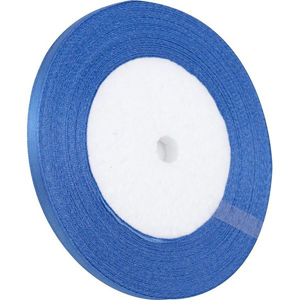 Dekolo Raso Fiocco Matrimonio Raso Nastro Regalo Fiocco Nastro Compleanno Decorazione Blu-image