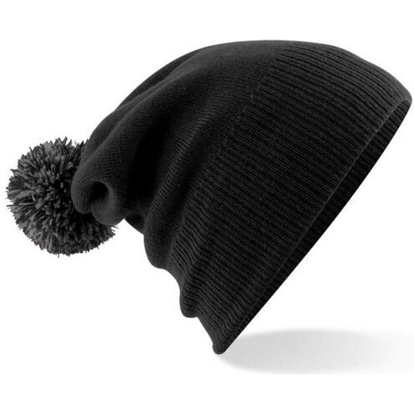 Beechfield - Berretto Da Uomo/Donna Unisex BC4657 (Taglia Unica) (Nero/Grafite)-image