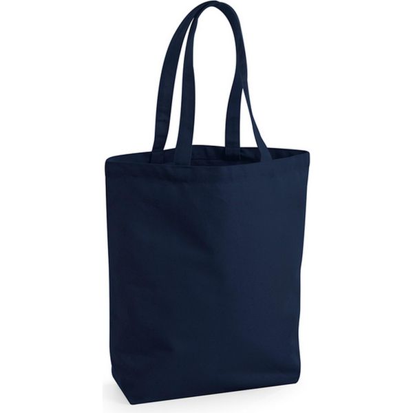 Westford Mill Fair Trade Camden Shopper / Borsa Della Spesa, 13 Litri BC2793 (Taglia Unica) (Blu Scuro)-image
