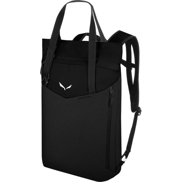 Salewa Borsa Shopper Borsa A Tracolla Con Scomparto Per Laptop Fanes Tote Bag Black Out Nero-image
