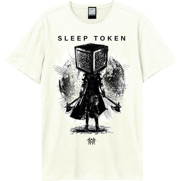 Amplified - Maglietta "Axe Samarui"" Per Uomo/Donna Unisex GD1851 (M) (Bianco Sporco)"-image