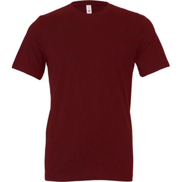 Bella + Canvas Maglietta Unisex Adulto Girocollo PC3869 (Xs) (Rosso Vino)-image