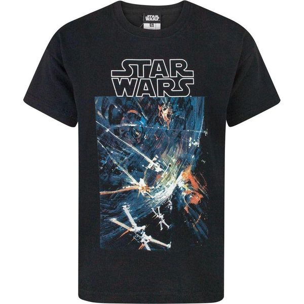 Star Wars - Maglietta Da Ragazzo NS8443 (104) (Nero)-image