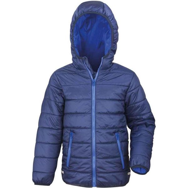 Result Core - Giacca Trapuntata Per Bambini PC5471 (104) (Blu Navy/Royal)-image