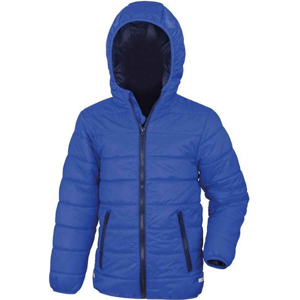 Result Core - Giacca Trapuntata Per Bambini PC5471 (104) (Blu Reale/Blu Navy)-image
