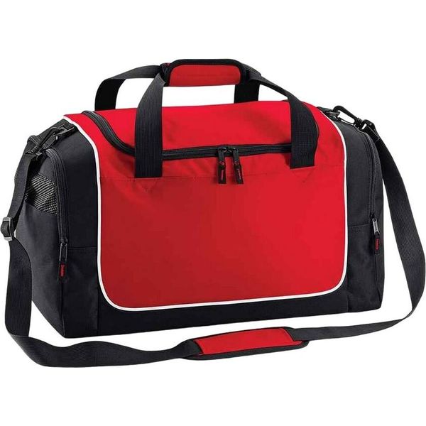 Quadra Teamwear Borsa Armadietto PC3790 (Taglia Unica) (Rosso/Nero)-image