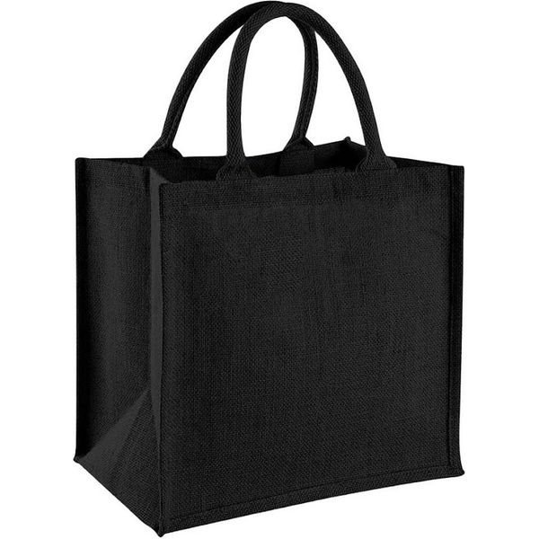 Westford Mill - Borsa Da Trasporto, Midi, Iuta PC4417 (Taglia Unica) (Nero)-image