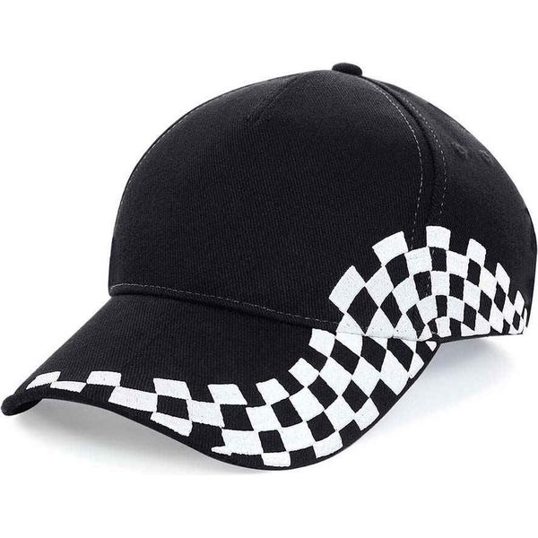 Beechfield - Cappello Da Baseball "Grand Prix"" Per Uomo/Donna Unisex PC4881 (Taglia Unica) (Nero)"-image