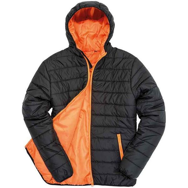 Result Core - Giacca Trapuntata Da Uomo PC5606 (Xl) (Nero/Arancione)-image