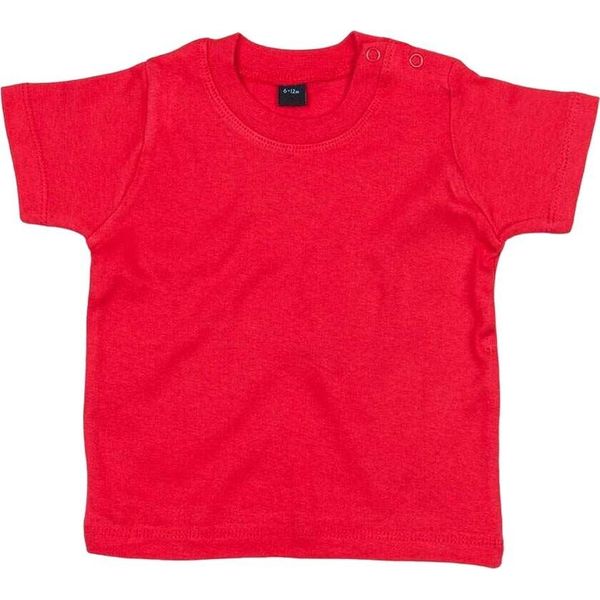 Babybugz - Maglietta Per Bambino PC5006 (62) (Rosso)-image