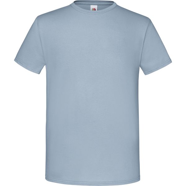 Maglietta Fruit Of The Loom Herren Iconic PC3389 (L) (Graublau)-image