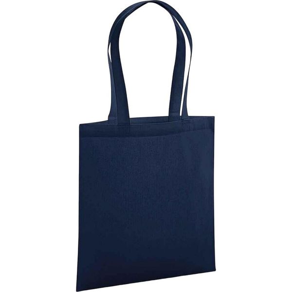 Westford Mill - Borsa "Premium"", Cotone Organico RW9152 (Taglia Unica) (Blu Scuro)"-image