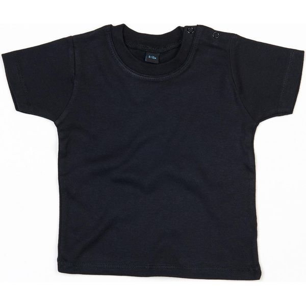 Babybugz - Maglietta Per Bambino RW8605 (62) (Nero)-image