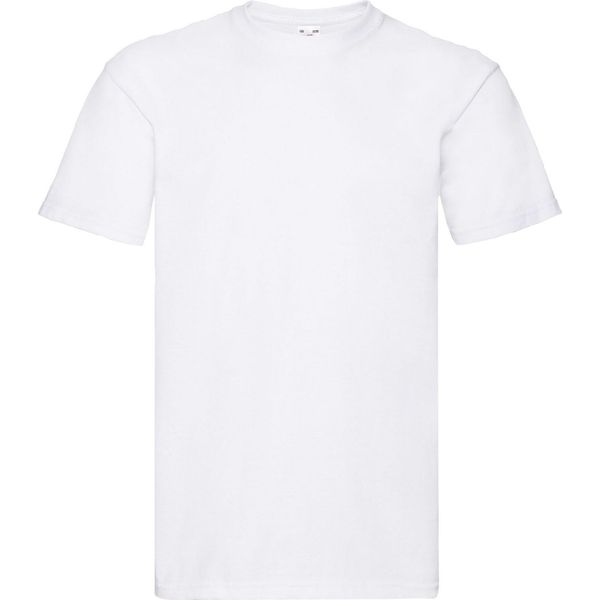 Fruit Of The Loom - Maglietta "Super Premium"" Da Uomo RW9086 (5XL) (Bianco)"-image