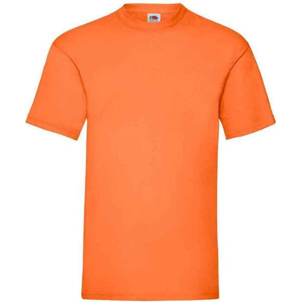Fruit Of The Loom - Maglietta "Valueweight"" Per Bambini RW9334 (M) (Arancione)"-image