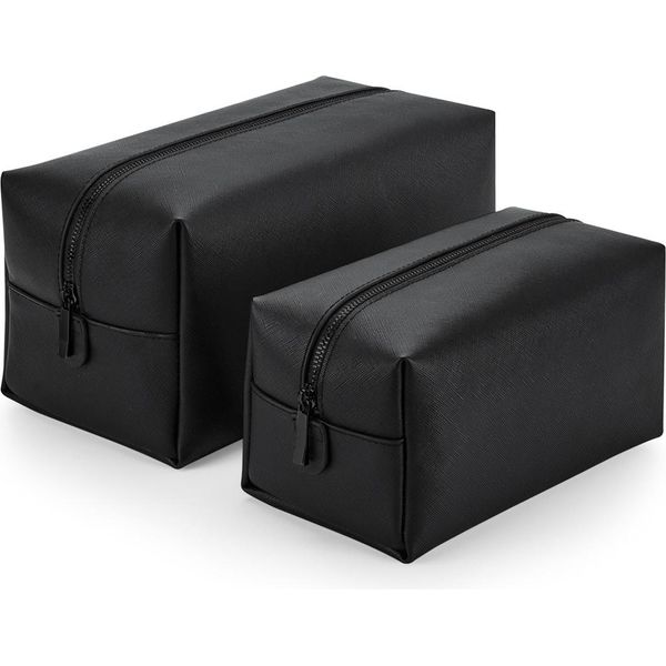 Bagbase - Borsa Per Cosmetici RW8867 (28 Cm X 14 Cm X 14 Cm) (Nero/Nero)-image