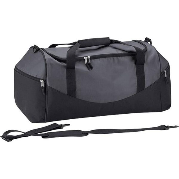 Quadra - Borsa Da Viaggio "Teamwear"" RW9966 (Taglia Unica) (Grafite/Nero)"-image