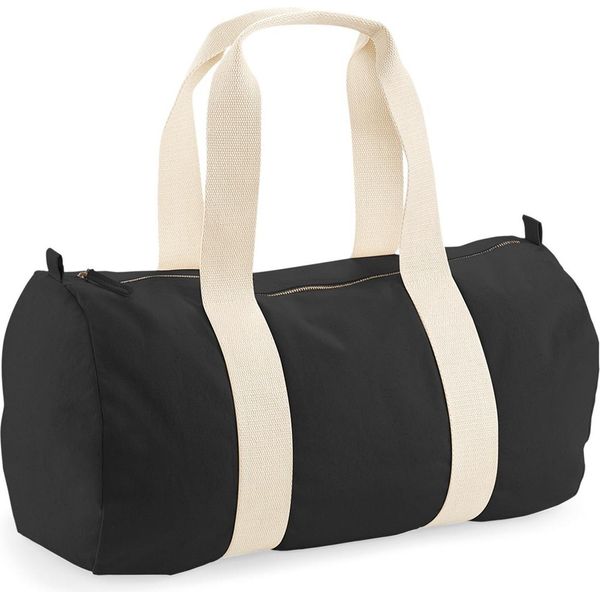 Westford Mill - Borsa Da Viaggio "Earthaware"", Cotone Organico RW8544 (Taglia Unica) (Nero)"-image
