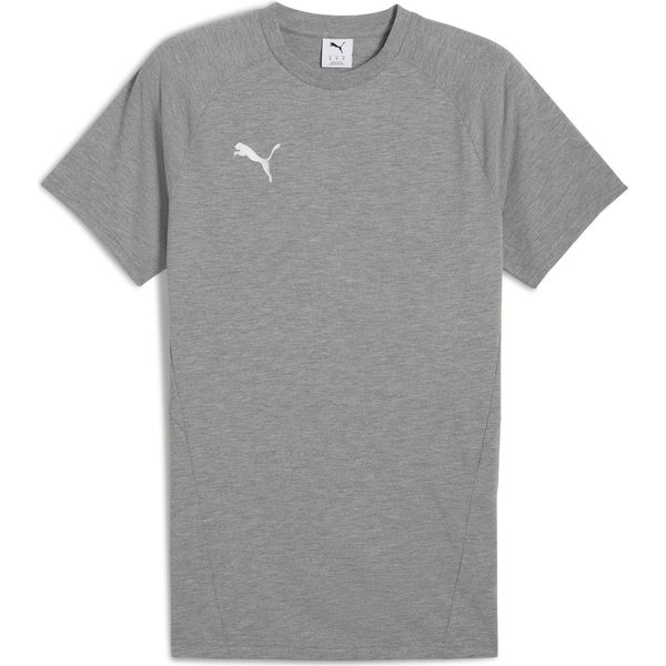 Puma Teamevostripe Maglietta Uomo Grigio Erica Argento Taglia Xl-image