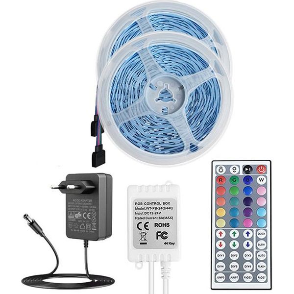Inf Striscia Luminosa A Led Da 20 Metri/Striscia Luminosa Con 5050 Luci Led Rgb-image