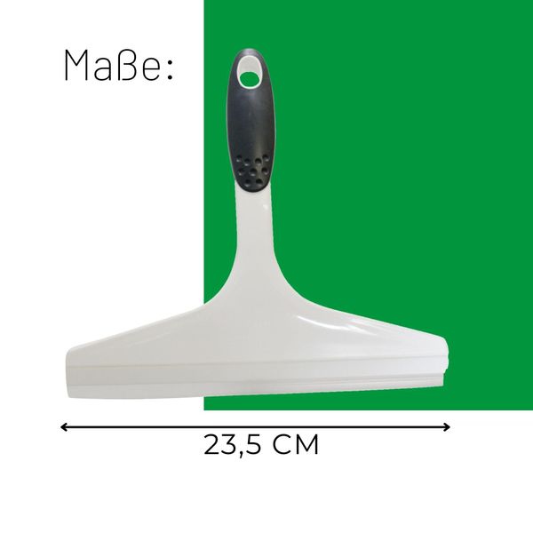 Novaliv 2X Spatola Per Doccia 23,5 Cm Bianco Manico Ergonomico Spatola Per Acqua Spatola Per Doccia Spatola Per Finestra Spatola Per Vetro Spatola Per Bagno Accessori Doccia Spatola Per Parete Spatola Per Bagno Spatola Per Doccia Spatola Per Vetro Spatola Per Doccia-image