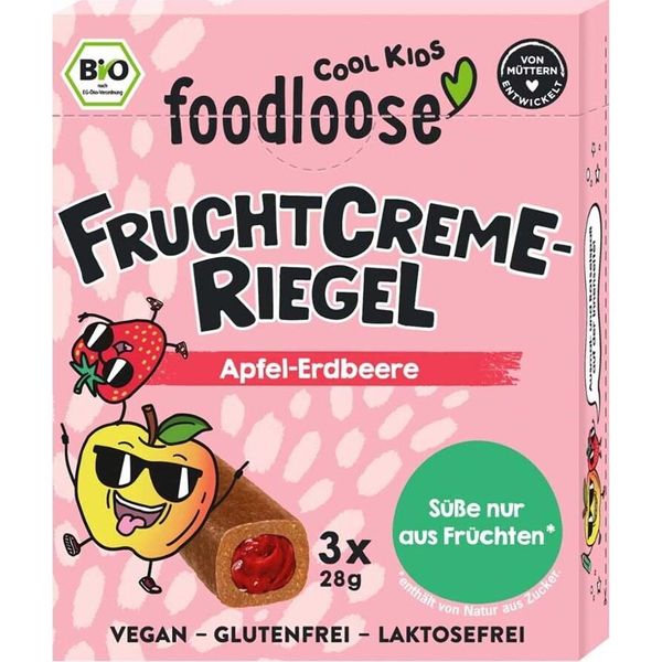 Barretta Alla Crema Di Frutta - Mela E Fragola 3X28G-image
