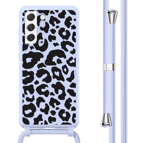 Custodia Per Samsung Galaxy S21 Fe - Silicone - Imoshion Custodia Morbida/Manicotto Con Cinturino/Copertura Posteriore - Colorata-image