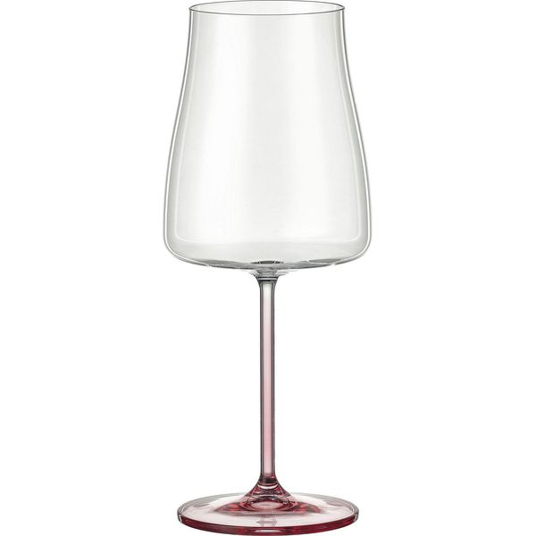 Bohemia Cristal Alex Rose Weinglas, Inhalt: 0,60 Liter, HöHe: 237 Mm-image