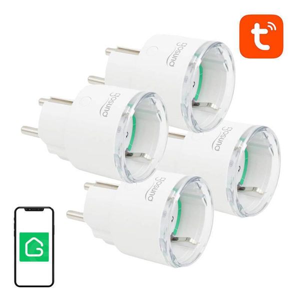 Smart Plug Wifi Gosund SP111 3680W 16A, Tuya 4-Pack-image