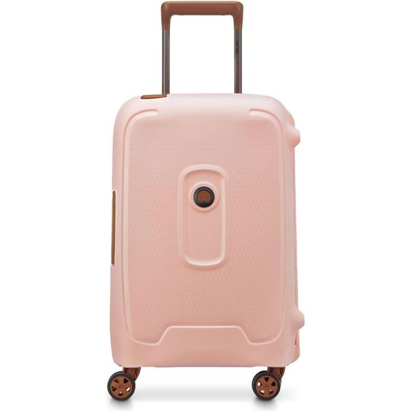 Delsey Paris Carrello Moncey 4 Double Rolls Cabin Trolley 55 Light Pink Rosa-image