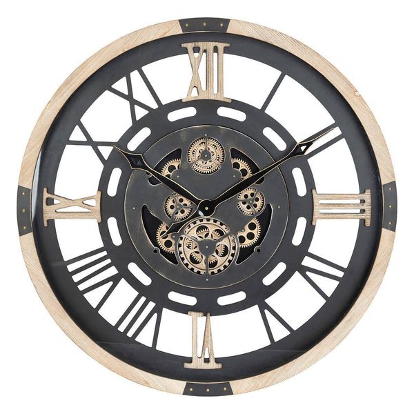 Atmosphera Createur D'interieur - Orologio Meccanico In Legno D80Cm-image