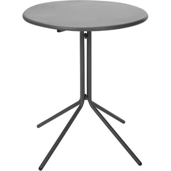 Tavolo Tavolo Pieghevole Ambiance X99001600 Grigio Scuro Ø 58 X 70 Cm-image