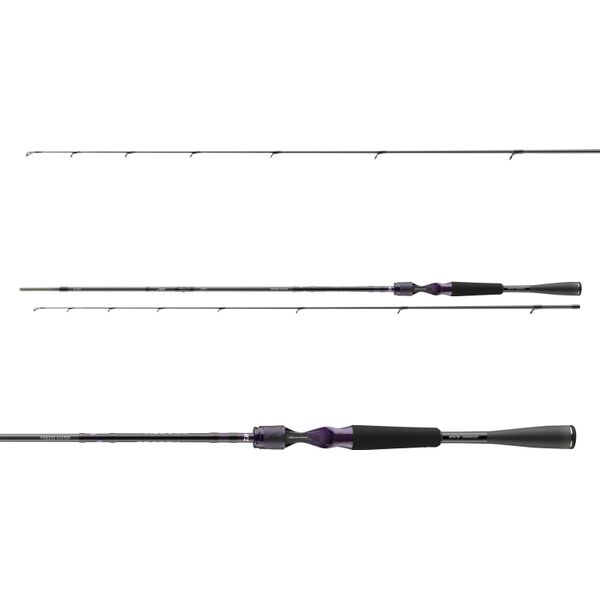 Daiwa Prorex Ags, 2,05 M, 6,73 Piedi, 3-14 G, 2 Pezzi, Canna Da Pesca Baitcast, Extra Veloce, 11214-205-image