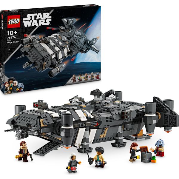 Lego Star Wars: Skeleton Crew The Onyx Cinder, Astronave Giocattolo Da Costruire E Collezionare Per Bambini E Bambine Con 5 Personaggi, Idea Regalo Per Fan Dai 10 Anni In Su 75374-image