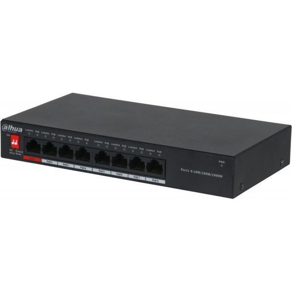 Dahua DH-PFS3008-8GT-96 Switch Gigabit Non Gestito A 8 Porte-image
