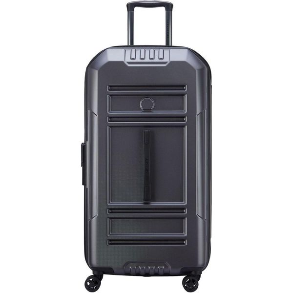 Delsey Paris Carrello Rempart Expandable 4 Double Rolls Trolley 80 Anthracite Grigio Scuro-image