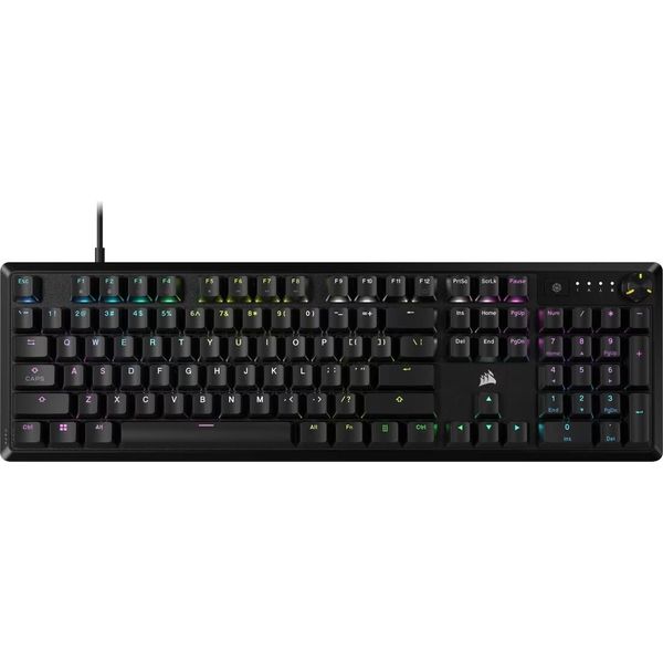 Corsair | Tastiera Meccanica Di Gioco | K70 Core Rgb | Tastiera Di Gioco Cablata | Nessuno | Nero | Usb Tipo A | Rosso-image