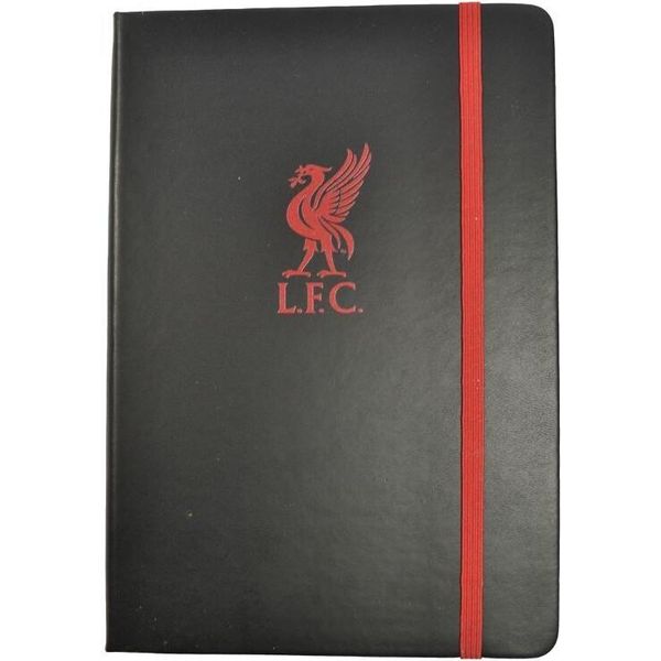 Liverpool Fc - Taccuino "Premium"", Stemma, A5 BS4544 (Taglia Unica) (Nero/Rosso)"-image