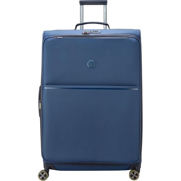Delsey Paris Carrello Turenne Soft 4 Double Rolls Val Exp Trolley 82 Nightblue Blu Scuro-image