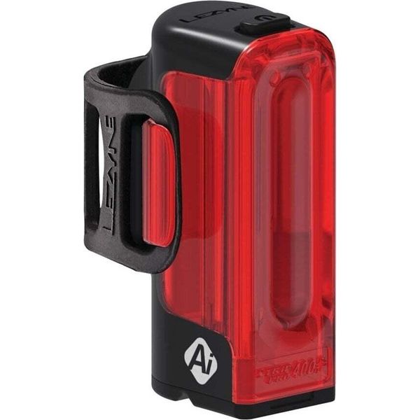 Luce Lezyne Strip Pro Ai Alert 400 Plus Batteria Posteriore 1900 Mah Nero 1-LED-37R-V304-image