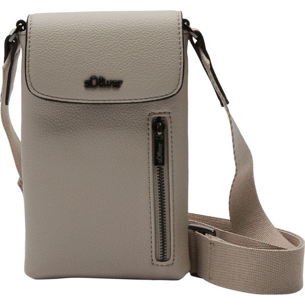 S.Oliver Borsa Per Cellulare Borsa A Tracolla Phone Bag Brown Beige-image