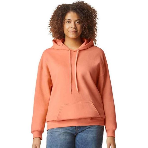 Gildan - Felpa Con Cappuccio "Softstyle"" Da Uomo PC5652 (Xl) (Tangerine)"-image