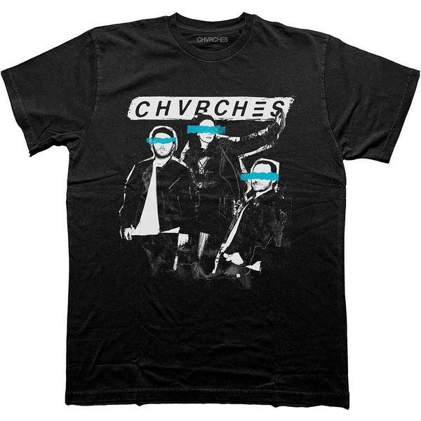 Chvrches - Maglietta Da Uomo/Donna Unisex RO12054 (M) (Nero)-image